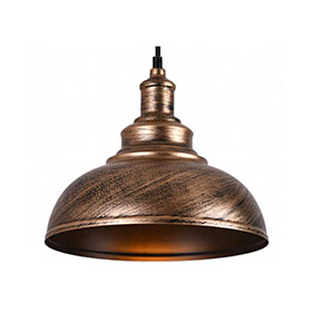 Copper color retro 1950s diner iron round pendant lights8943, round copper/black/white iron american diner/bar pendant lights-American 1950s retro diner pendant lights M-8943