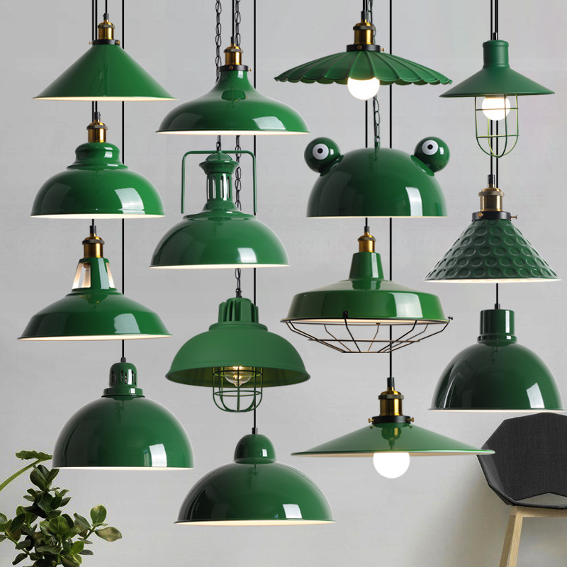Green oval style with copper top with wire retro diner pendant lights
,American 1950s retro diner pendant lights M-8949