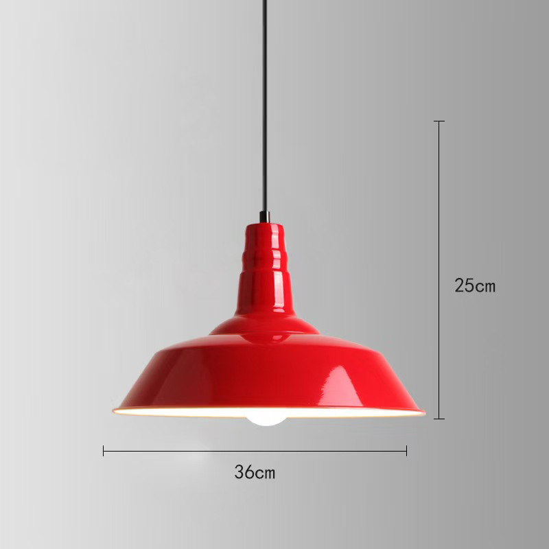 Red semicircular iron with wire american retro diner pendant lights, classic retro dining room/diner semicircular green pendant lights
,American 1950s retro diner pendant lights M-89411