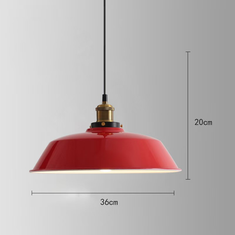 Red/green calabash style with copper top with wire retro diner pendant lights
,American 1950s retro diner pendant lights M-8944