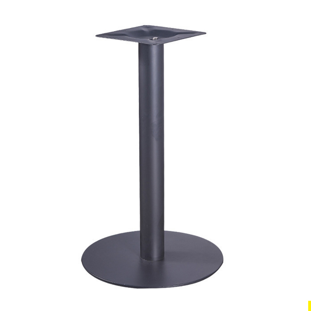 High quality iron round base retro diner table legs R-8981, diameter 40/45cm black iron american 1950s retro diner table legs,American 1950s retro formica diner table legs M-8981